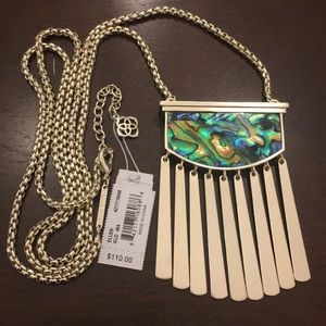 Kendra Scott Ellen Abalone Shell and Gold